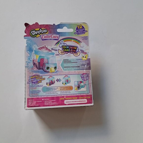 Shopkins Color Change Fantasy Cutie Cars Smoothie Rider QT4-C06 Diecast New! - Picture 2 of 2